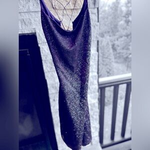 💜💜💜 𝕎𝕀ℕ𝔻𝕊𝕆ℝ Purple Sparkly Dress